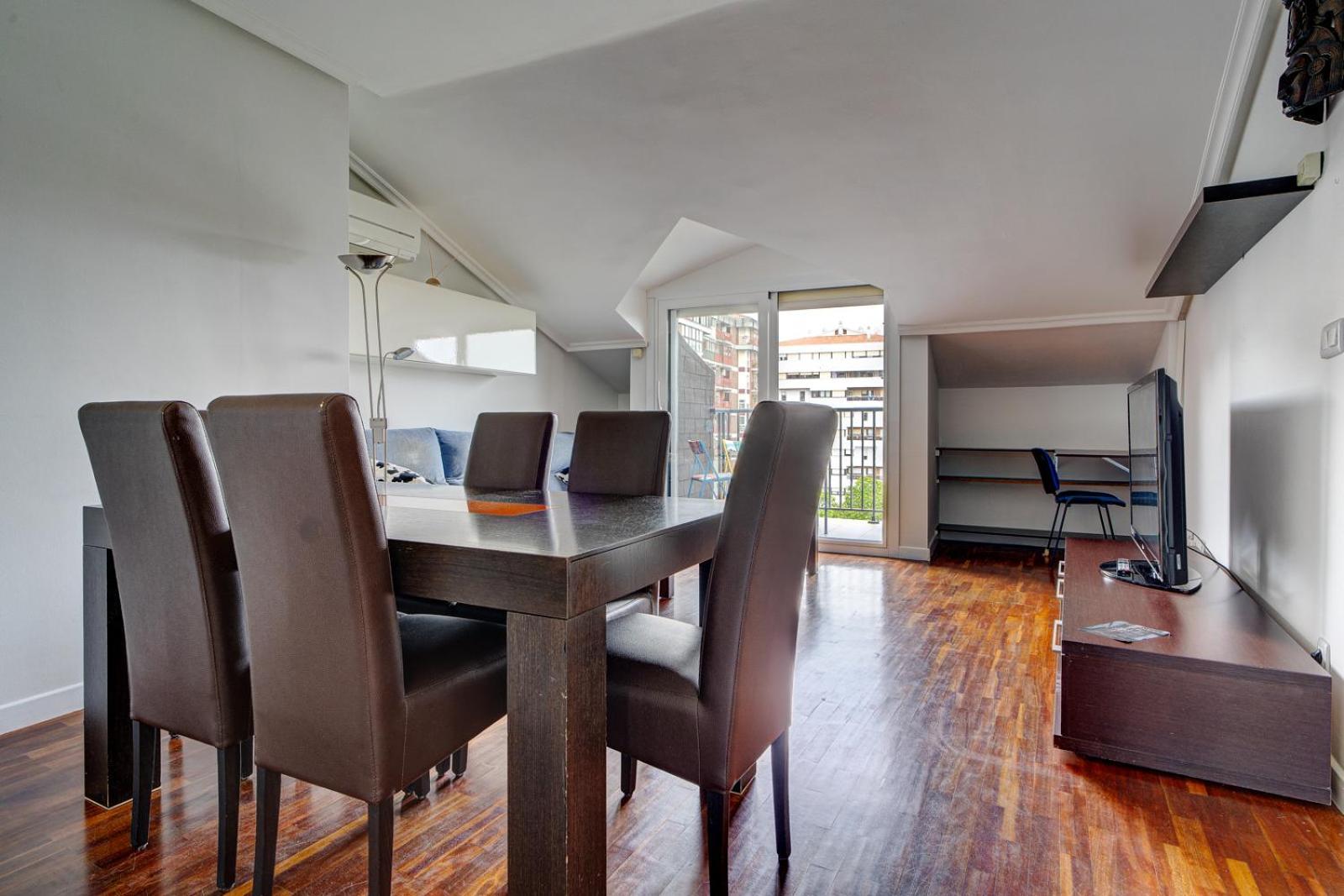 Luminoso Atico Con Terraza, Irun, Parking, 4Pax Appartement Buitenkant foto
